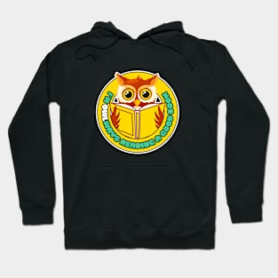 Cute Owl Reading Hoodie